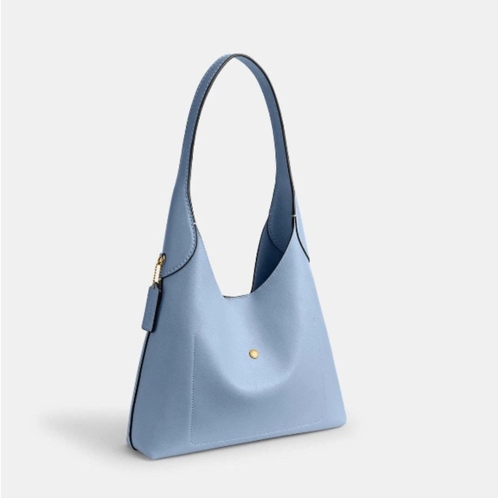 NWT Coach Limited Edition Brooklyn 28 Shoulder Bag In Bluebell - Picture 3 of 6